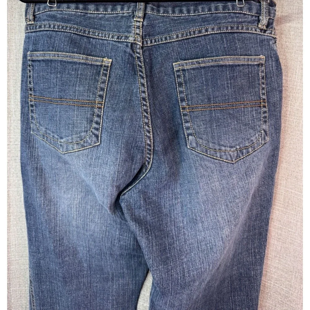 Chico's Straight Leg Jeans Women's Size 1.5 (10) Medium Wash - Picture 4 of 6